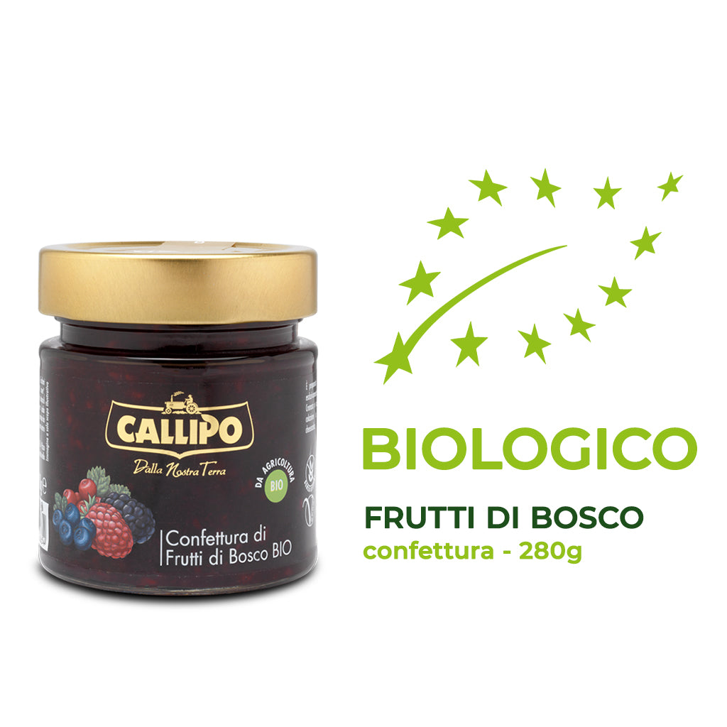Confettura biologica ai frutti di bosco - Callipo - 280g
