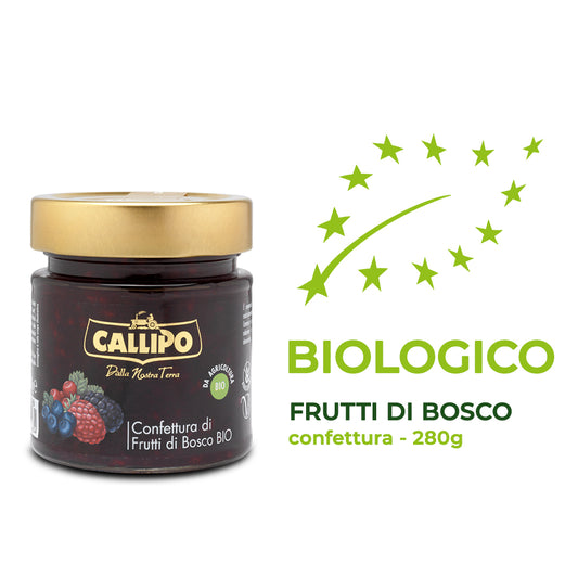 Confettura biologica ai frutti di bosco - Callipo - 280g