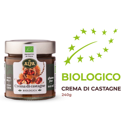 Crema spalmabile - crema di castagne biologica - Alpa - 240g