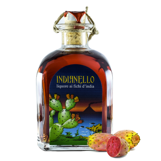 Liquore - Indianello - Liquore ai fichi d'India - Caffo - 70cl