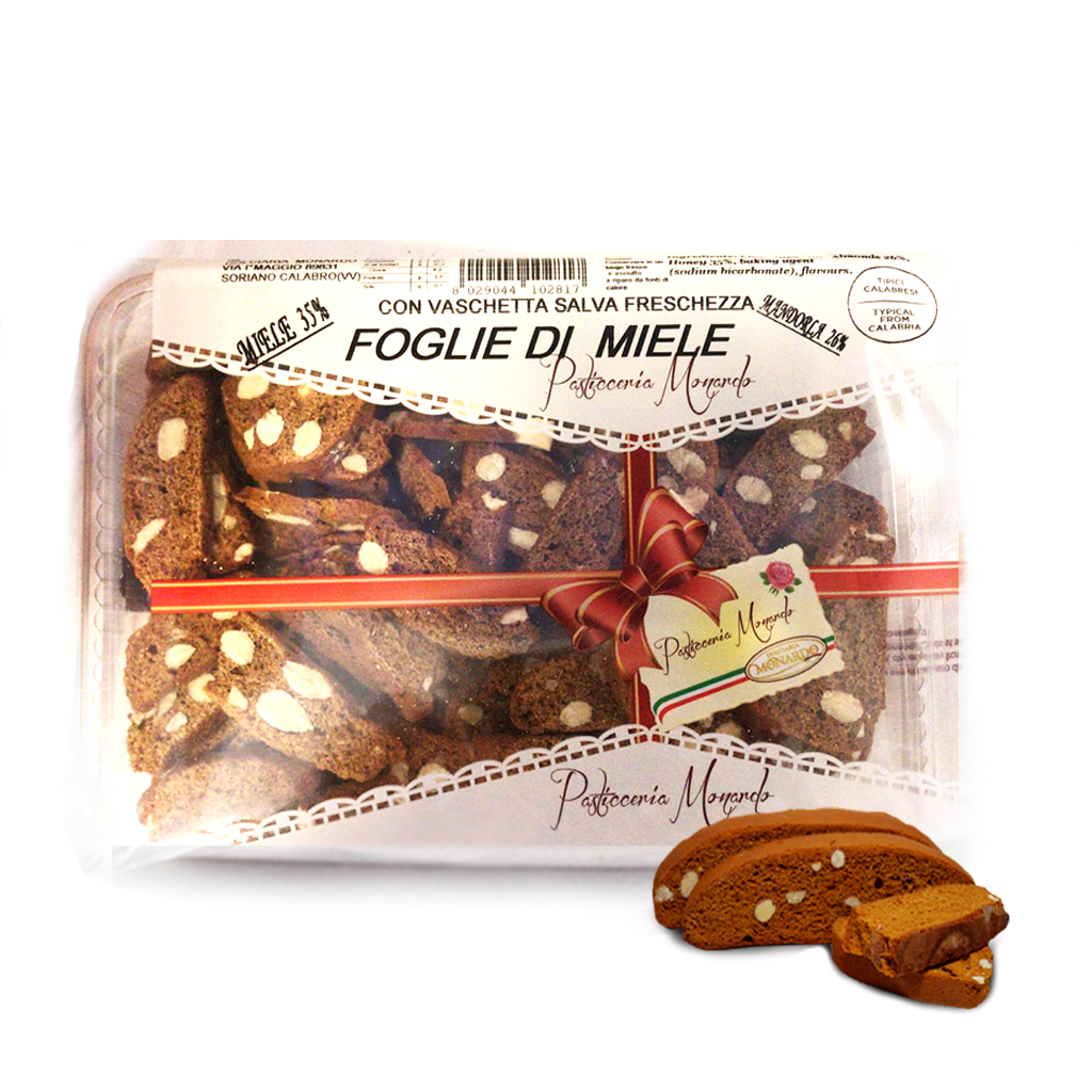 Biscotti tradizionali - Foglie di miele - Monardo - 200g