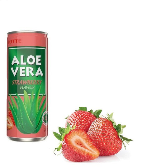 Bevanda - Aloe vera con succo di fragola ml 240
