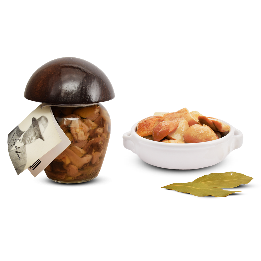 Funghi - Funghi porcini tagliati in olio d'oliva  -  Luna Funghi - 90 g