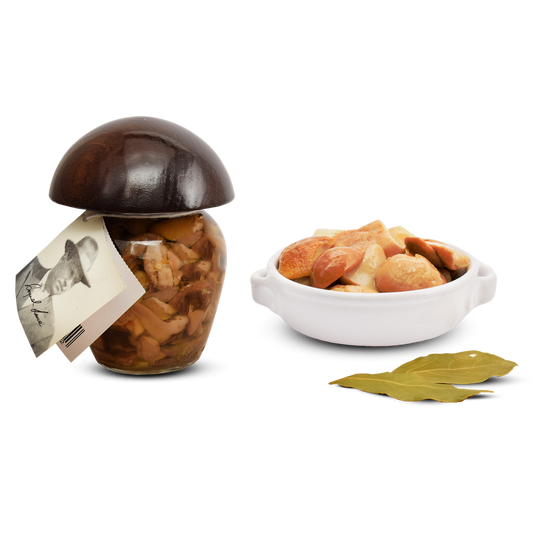 Funghi - Funghi porcini tagliati in olio d'oliva  -  Luna Funghi - 90 g