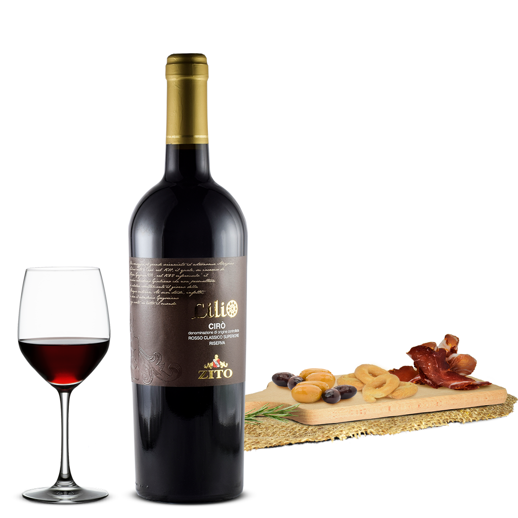 Red wine - Lilio - Cirò Rosso Classico Reserve - Cantina Zito - 75cl