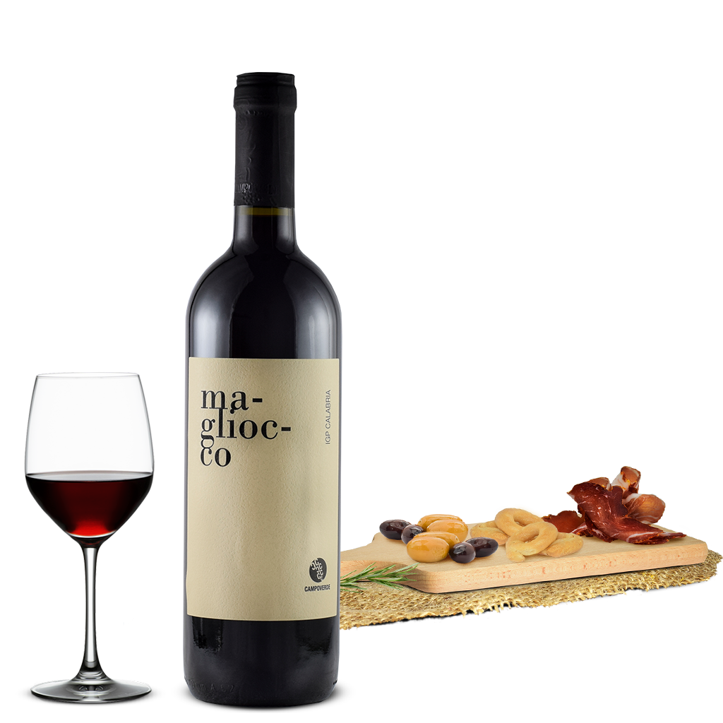 Vino rosso - Magliocco - rosso Igp Calabria - Cantine Campo verde - 75cl