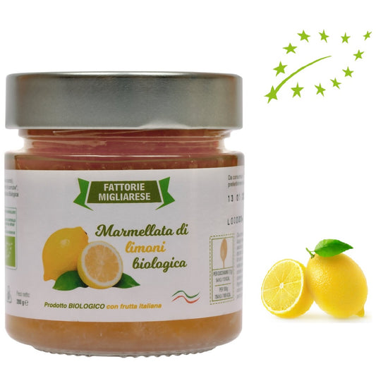 Marmellata biologica di limoni - Migliarese - 280g