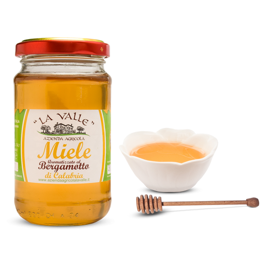 Miele - Miele di Calabria al bergamotto - La Valle - 250g