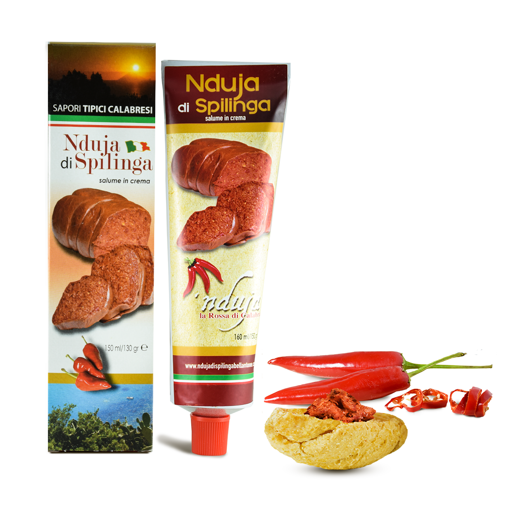 Nduja di Spilinga in tubetto - 'Nduja e salumi - 130g