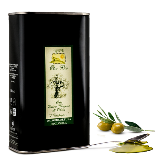 Olio extravergine di oliva - biologico - Caporelli - 1l