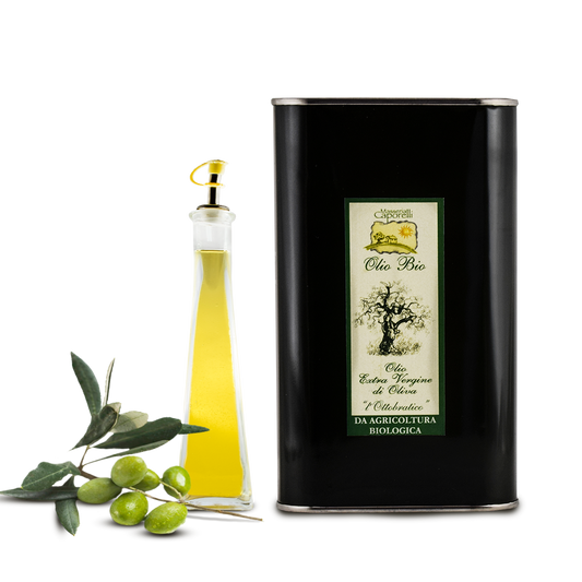 Olio extravergine di oliva- biologico - Masseria Caporelli - 3l