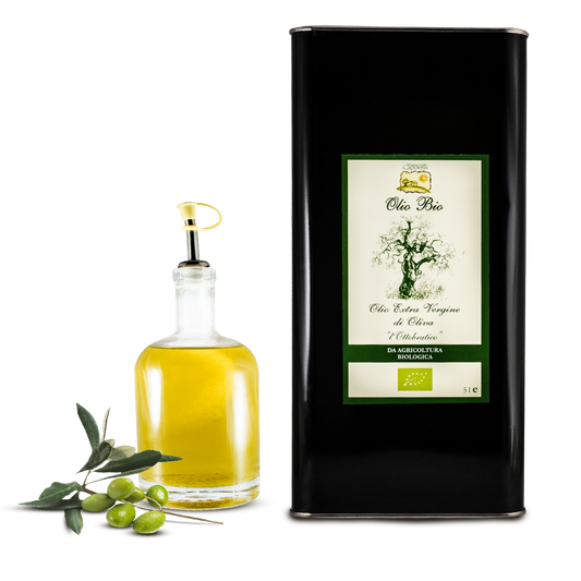 Olio extravergine di oliva - biologico - Masseria Caporelli - 5l