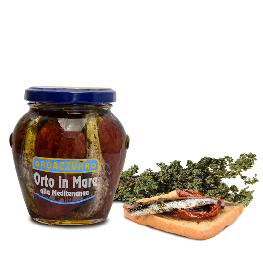 Pesce - Alici - Orto in mare alla mediterranea - Calabraittica - 300g
