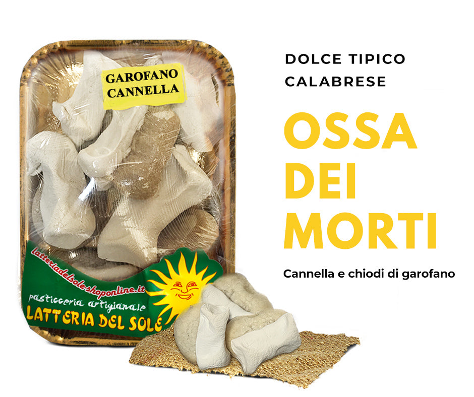 Ossa i morti chiodi di garofano e cannella - Latteria del sole - 170 gr ca