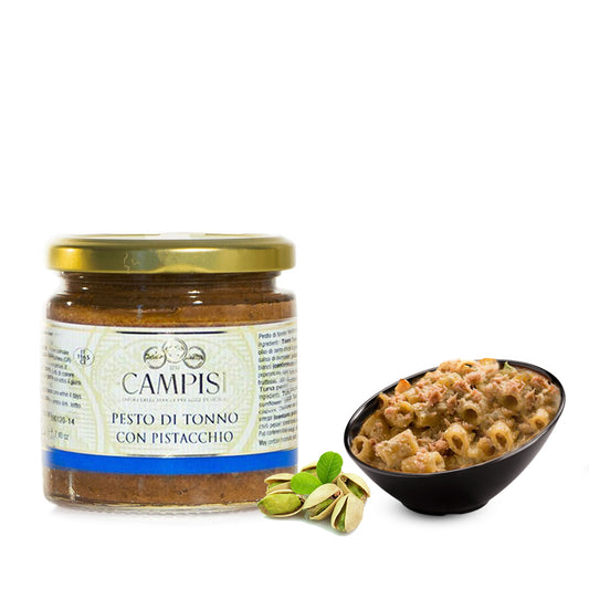 Pesto - Pesto di tonno con pistacchio - Campisi - 190g