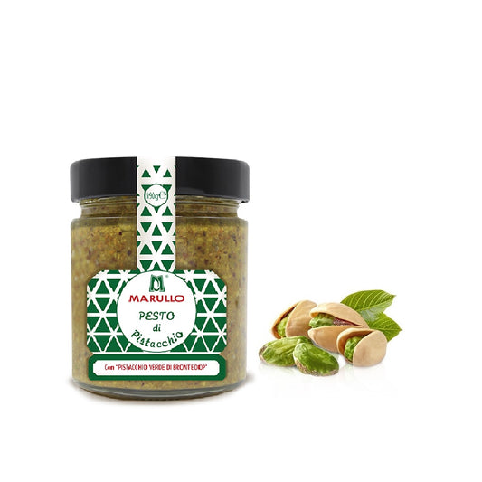 Pesto - Pesto con pistacchio verde di Bronte Dop - Marullo - 190g