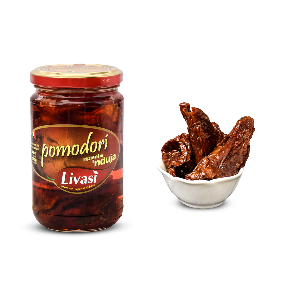 Pomodori - Pomodori ripieni di 'nduja - Livasì - 480g