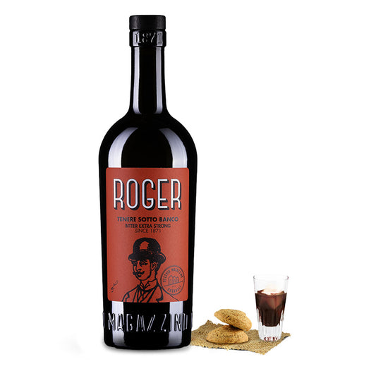 Amaro - Roger bitter amaro extra strong astucciato - Scuderia Jefferson -70cl