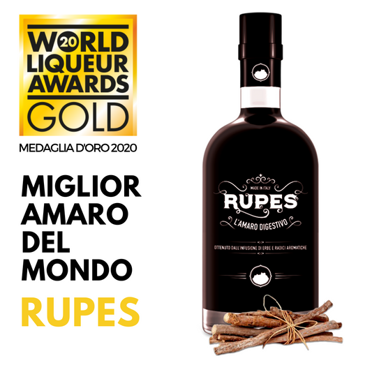 Amaro digestivo - Rupes - Miglior amaro del mondo 2020 - 70cl