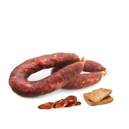 Salsiccia intera dolce - Salumi del Castello - 270g ca