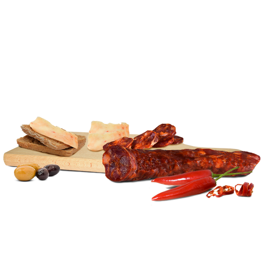 Salsiccia curva piccante - Salumi del Castello - 135g ca