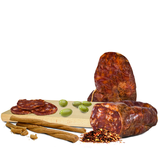Soppressata piccante intera - Salumi del castello - 300g