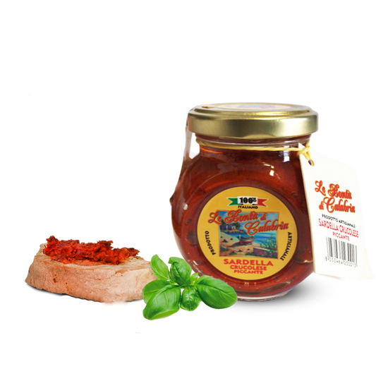 Pesce - Sarde - Sardella Crucolese piccante - Le bontà di Calabria - 200g