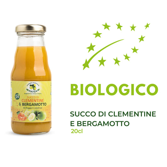 Biological juice - Clementine and Bergamot juice - Patea farm - 20cl