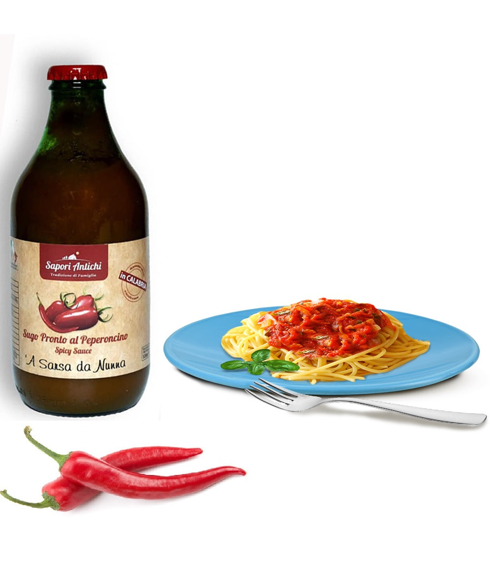Sugo pronto al peperoncino - 'A Sarsa da Nunna - Gruppo Muraca - 33cl