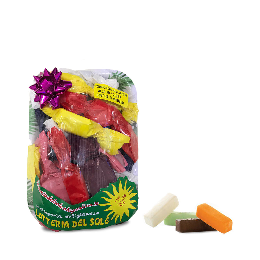 Soft Calabrian torture to the almond - assorted flavors - sunny sun - 350g ca