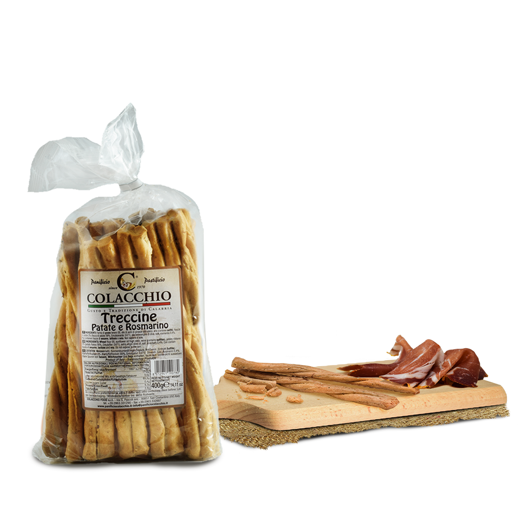 Treccine potatoes and rosemary - Colacchio - 400g