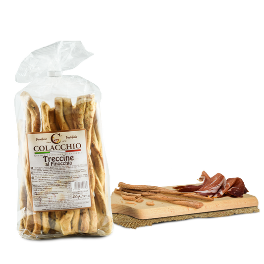 Treccine alla Fenocchio - Colacchio - 400g