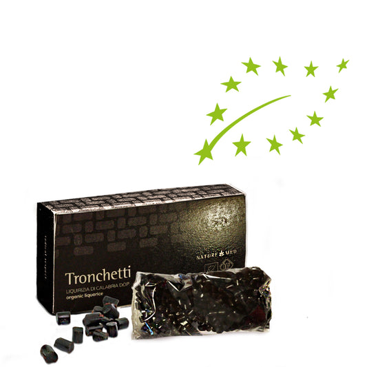Liquirizia - Tronchetti di liquirizia di Calabria biologica Dop - Nature Med - 100g